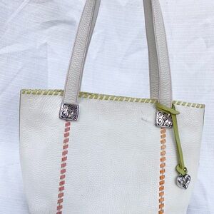 Brighton Vintage Leather Tote Bag